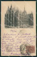 Milano Città Duomo PIEGA cartolina XB2350 – fronte