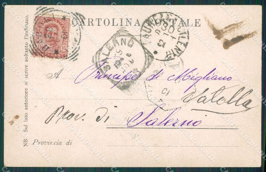 Napoli Posillipo Donn'Anna cartolina XB2354 – retro