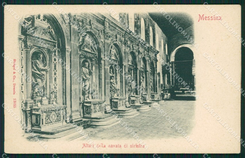 Messina Città Cattedrale cartolina XB2381 – fronte