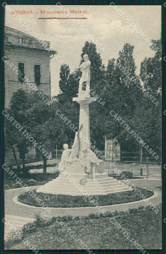 Genova Città Mazzini cartolina XB2387 – fronte