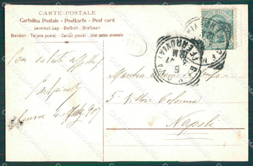 Genova Città Mazzini cartolina XB2387 – retro