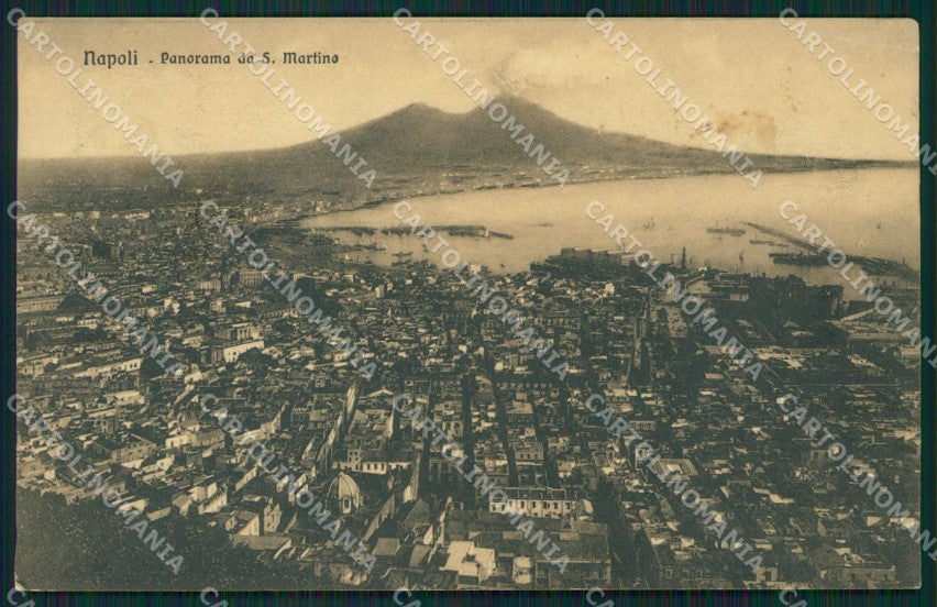 Napoli San Martino cartolina XB2395 – fronte