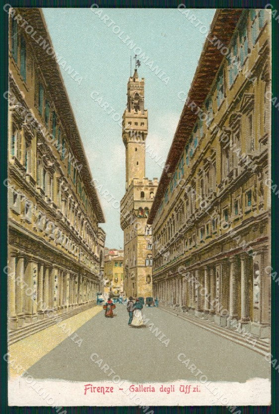 Firenze Città Galleria Uffizi cartolina XB2398 – fronte