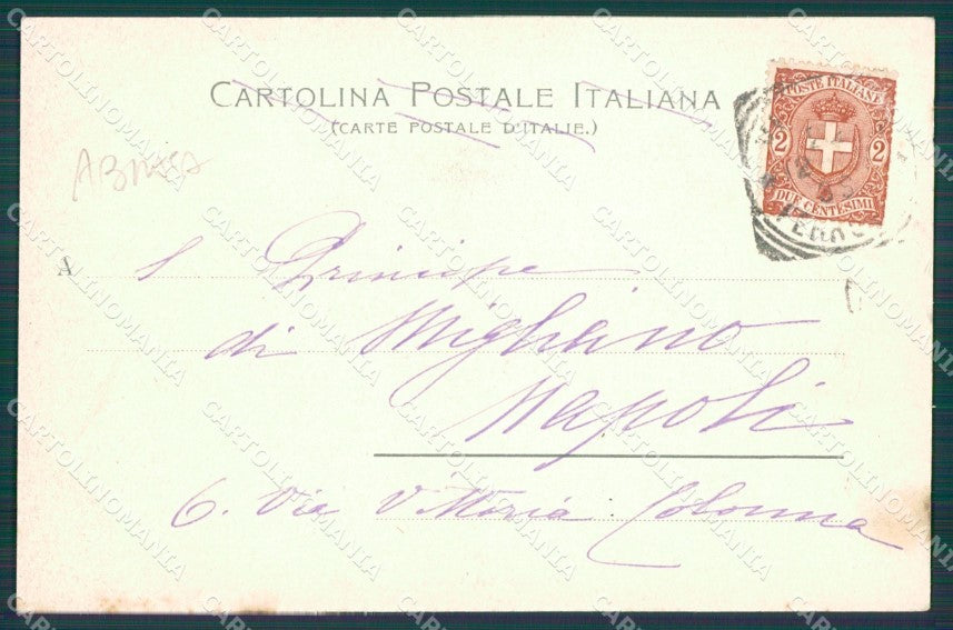 Verona Città Giulietta ABRASA cartolina XB2423 – retro