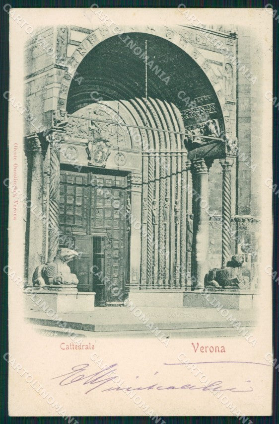 Verona Città Cattedrale cartolina XB2424 – fronte