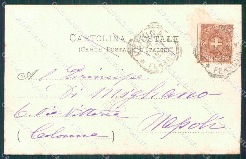 Verona Città Palazzo Bevilacqua cartolina XB2425 – retro