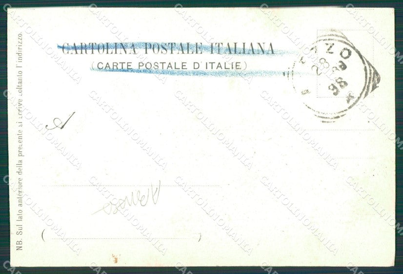 Arezzo Verna ABRASA cartolina XB2428 – retro