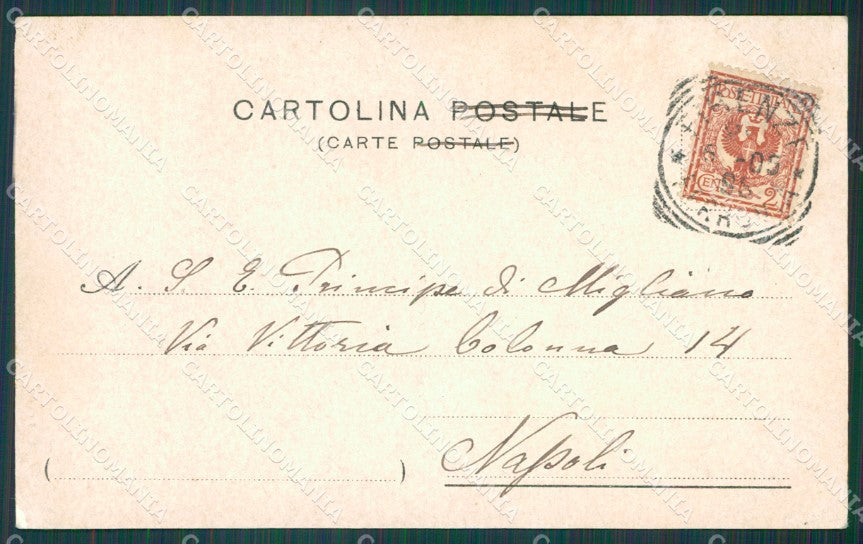 Firenze Città PIEGHINA cartolina XB2472 – retro