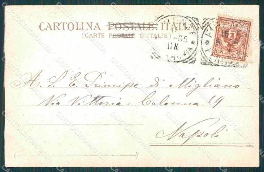 Firenze Città Carrozze cartolina XB2477 – retro