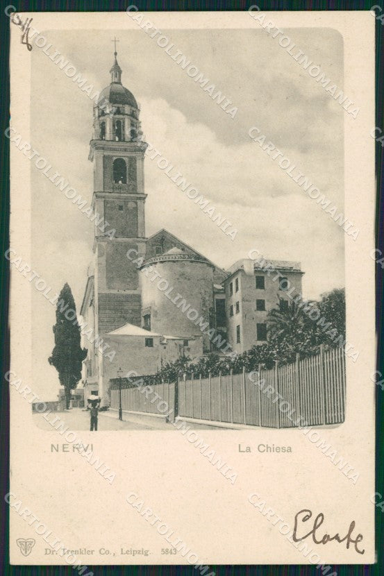 Genova Nervi cartolina XB2504 – fronte