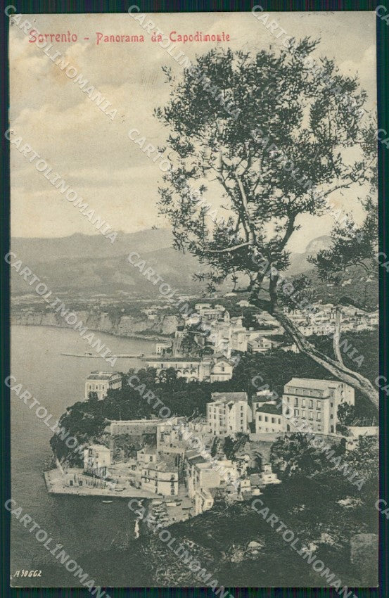 Napoli Sorrento Capodimonte cartolina XB2517 – fronte
