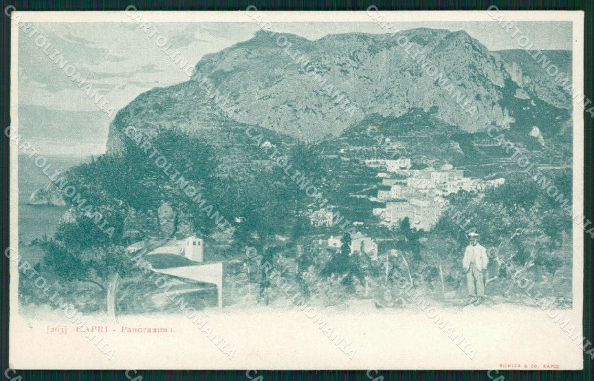 Napoli Capri cartolina XB2519 – fronte