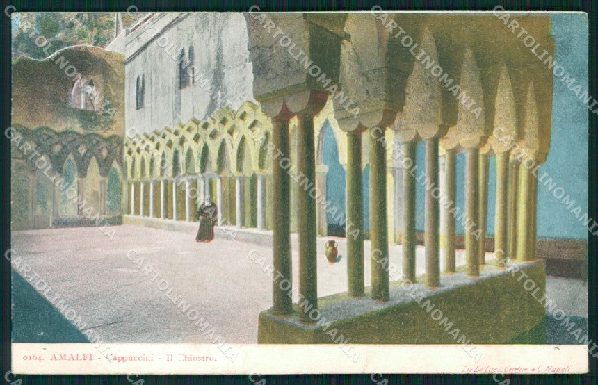 Salerno Amalfi Convento Cappuccini cartolina XB2526 – fronte