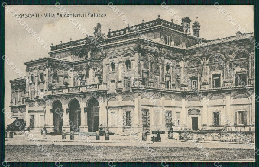 Roma Frascati Villa Falconieri cartolina XB2527 – fronte