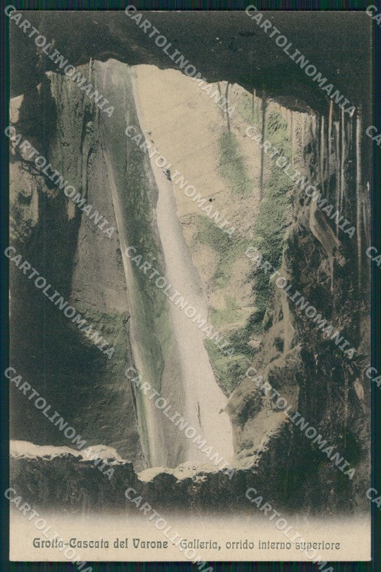 Trento Tenno Cascata del Varone cartolina XB2544 – fronte