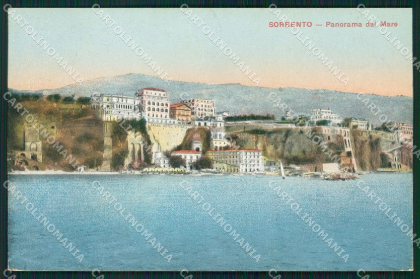 Napoli Sorrento cartolina XB2552 – fronte