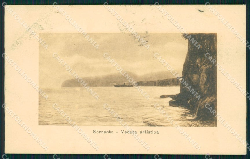 Napoli Sorrento cartolina XB2553 – fronte