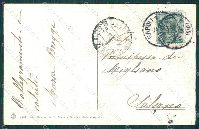 Roma Tivoli Cascata Aniene MACCHIE cartolina XB2570 – retro