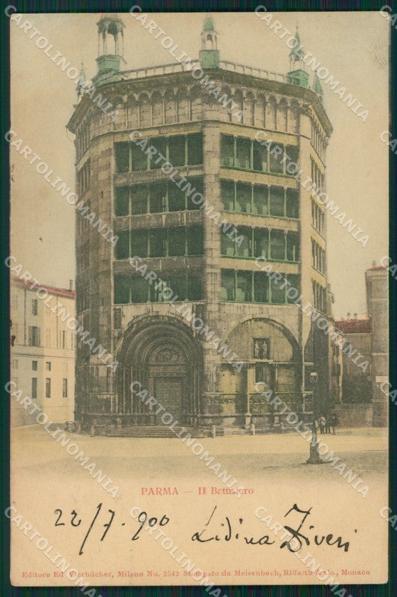 Parma Città Battistero cartolina XB2590 – fronte