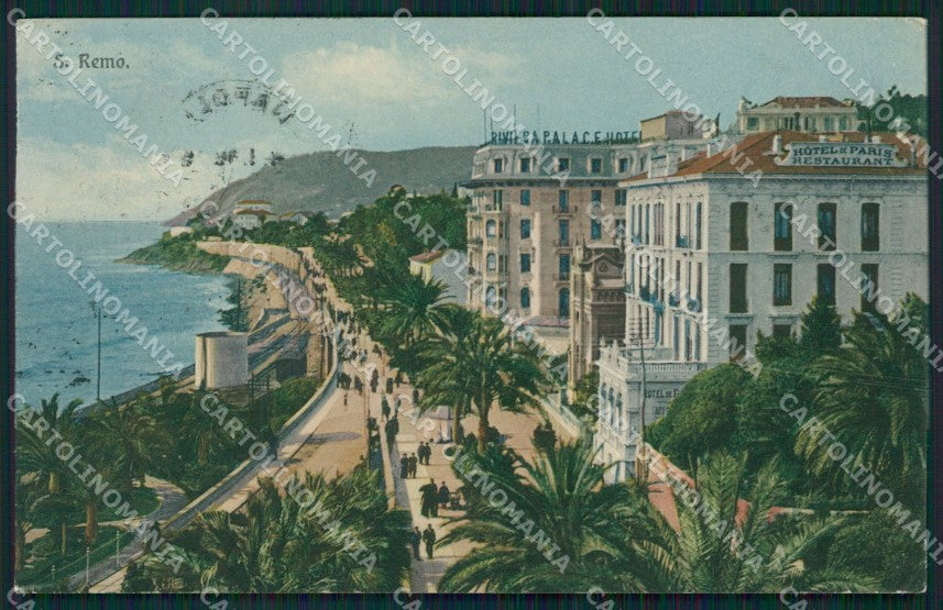 Imperia Sanremo cartolina XB2604 – fronte