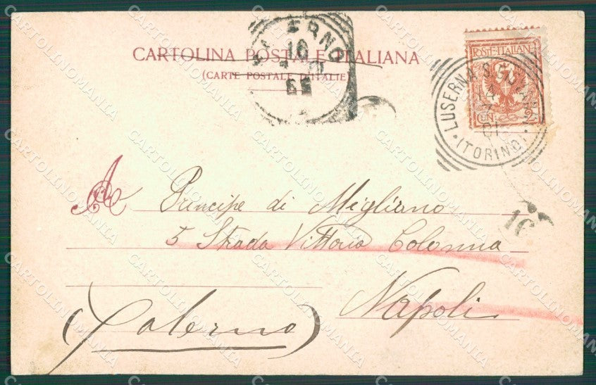 Torino Città cartolina XB2633 – retro