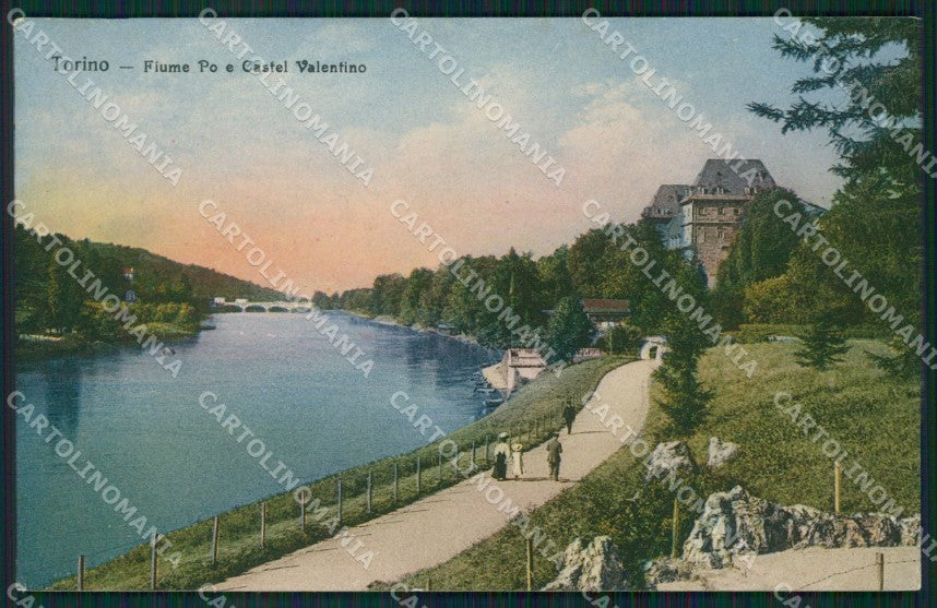 Torino Città Castel Valentino cartolina XB2638 – fronte