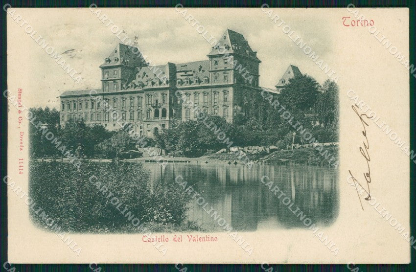 Torino Città Castel Valentino cartolina XB2641 – fronte
