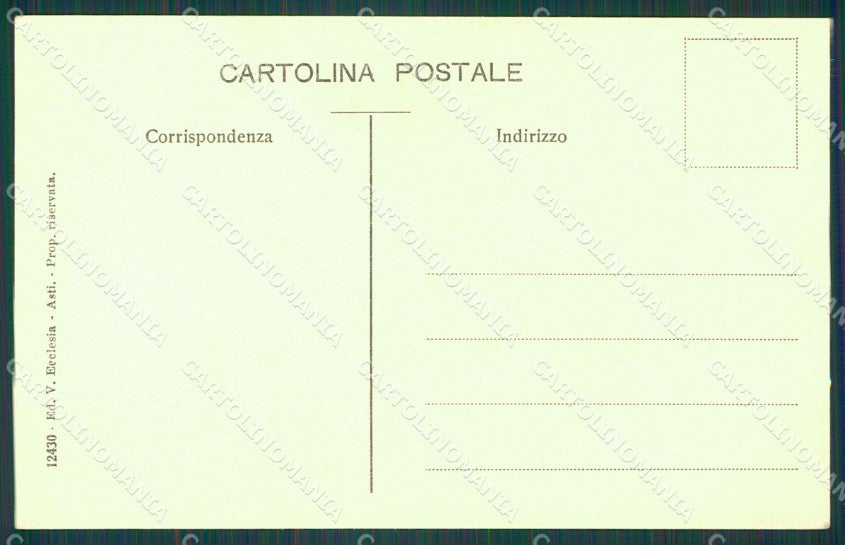 Torino Città Borgo Feudale cartolina XB2648 – retro