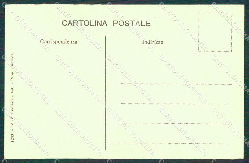 Torino Città Borgo Feudale cartolina XB2650 – retro