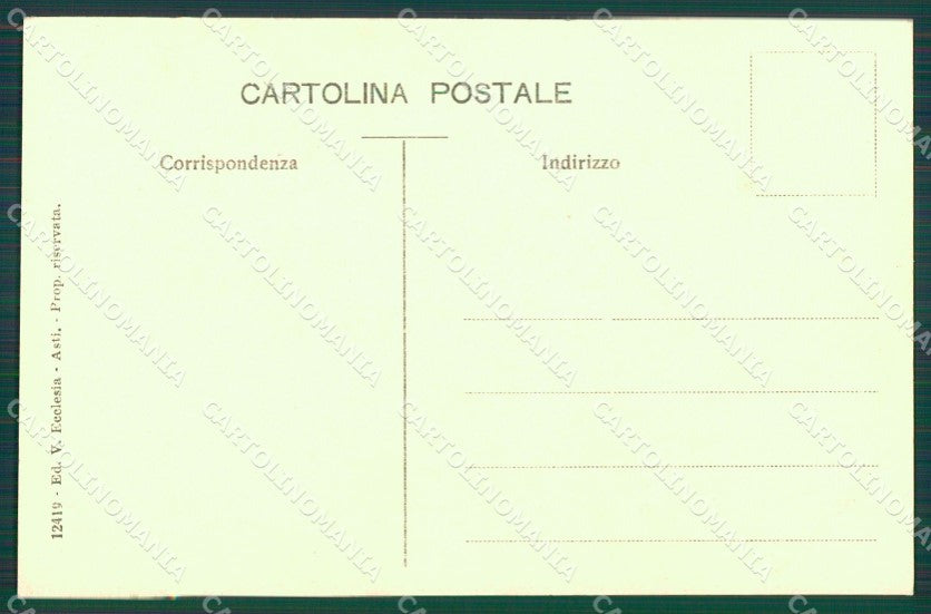 Torino Città Borgo Feudale cartolina XB2655 – retro
