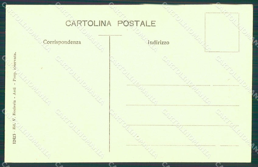 Torino Città Borgo Feudale cartolina XB2656 – retro