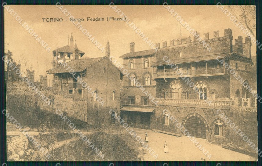 Torino Città Borgo Feudale cartolina XB2657 – fronte