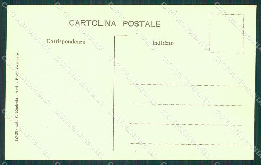 Torino Città Borgo Feudale cartolina XB2657 – retro