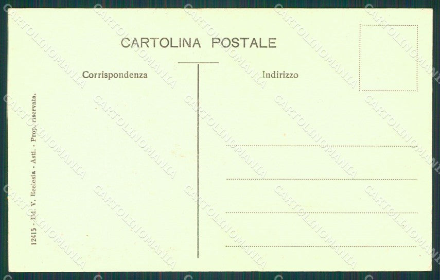 Torino Città Borgo Feudale cartolina XB2661 – retro