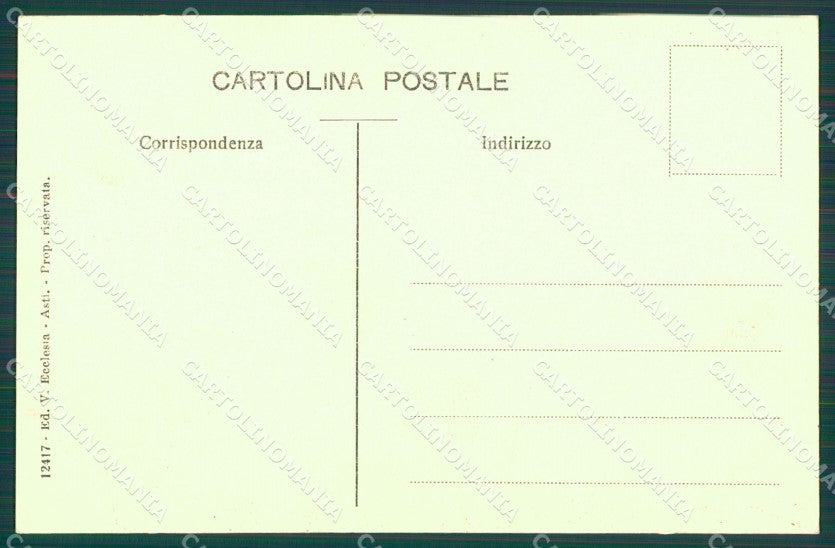 Torino Città Castello Feudale cartolina XB2663 – retro
