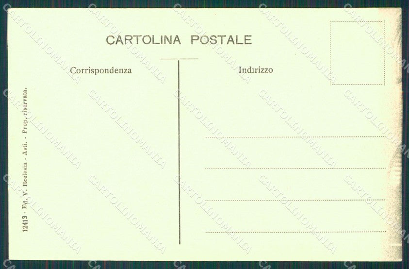 Torino Città Chiesa Borgo Feudale cartolina XB2665 – retro