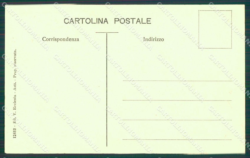 Torino Città Castello Feudale cartolina XB2666 – retro