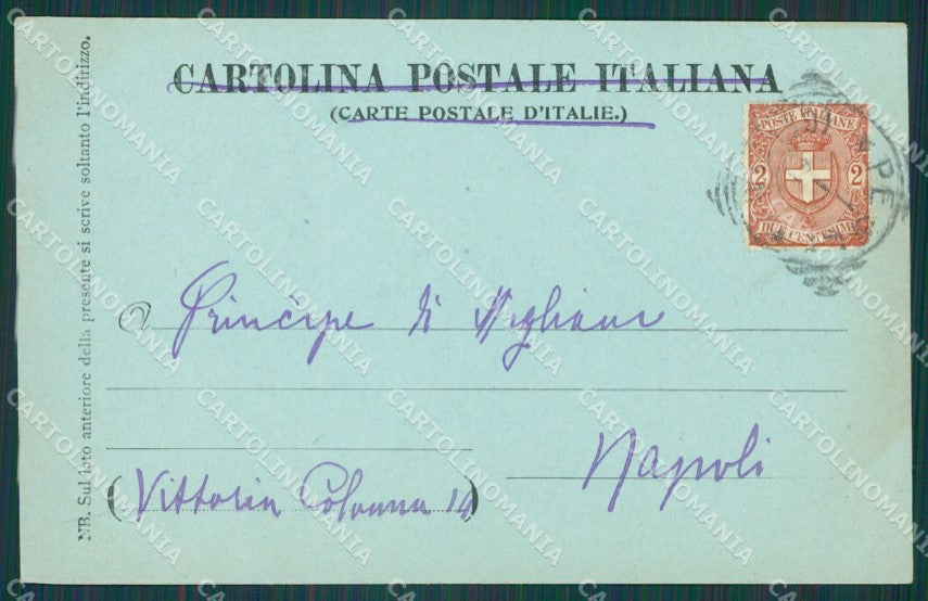 Genova Pegli Villa Pallavicini Chiaro di Luna cartolina XB2677 – retro