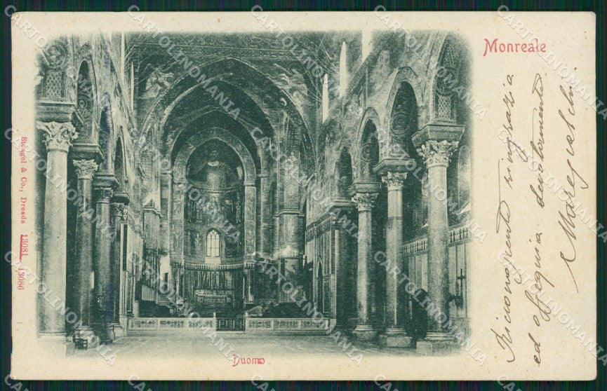 Palermo Monreale Duomo cartolina XB2687 – fronte