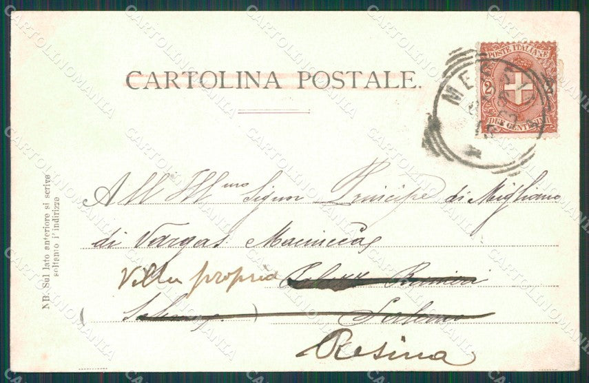 Messina Città San Ranieri cartolina XB2691 – retro