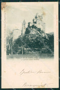 Aosta Saint Pierre Castello di MACCHIE cartolina XB2705 – fronte