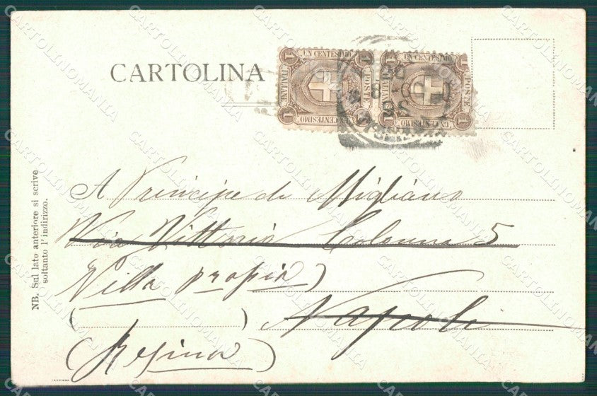 Aosta Gressoney Saint Jean Cascata Gelata cartolina XB2727 – retro