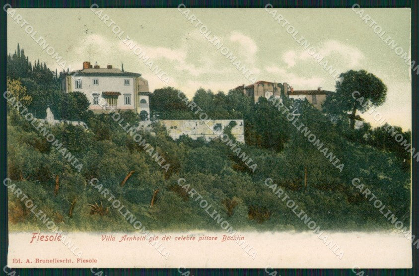Firenze Città Fiesole cartolina XB2732 – fronte