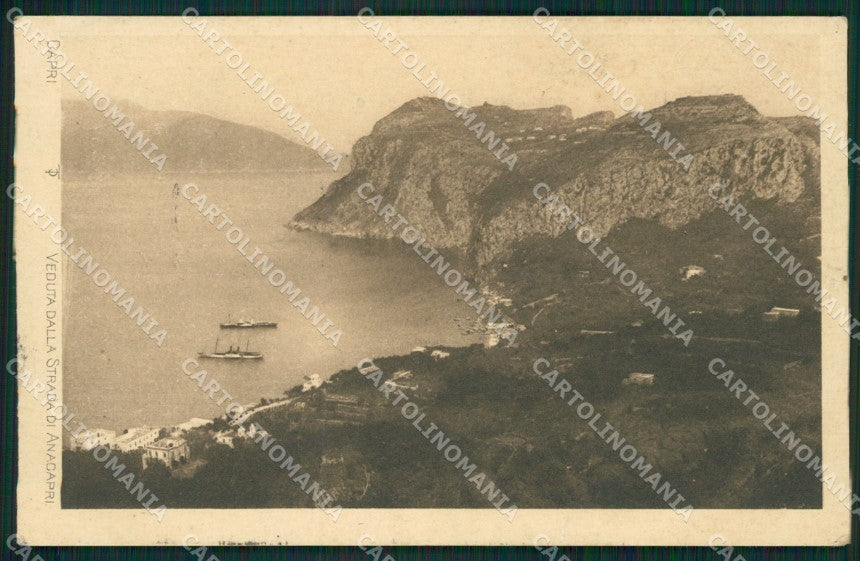 Napoli Capri Anacapri cartolina XB2740 – fronte