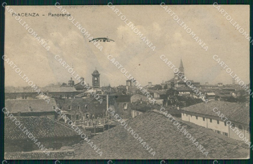 Piacenza Città ABRASA cartolina XB2785 – fronte