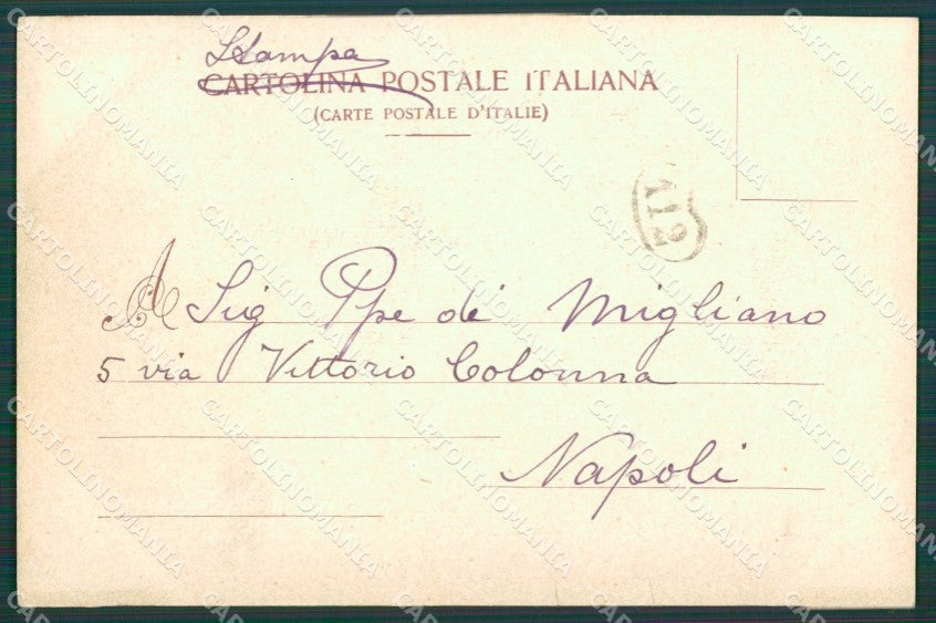 Genova Portofino Castello di Paraggi cartolina XB2793 – retro