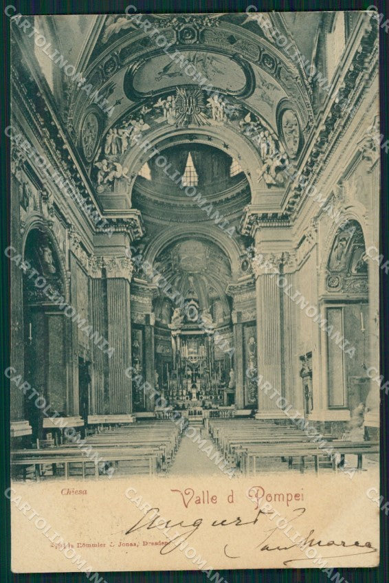 Napoli Pompei cartolina XB2799 – fronte