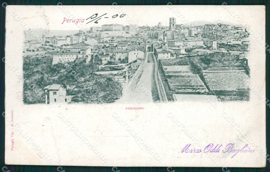 Perugia Città cartolina XB2809 – fronte