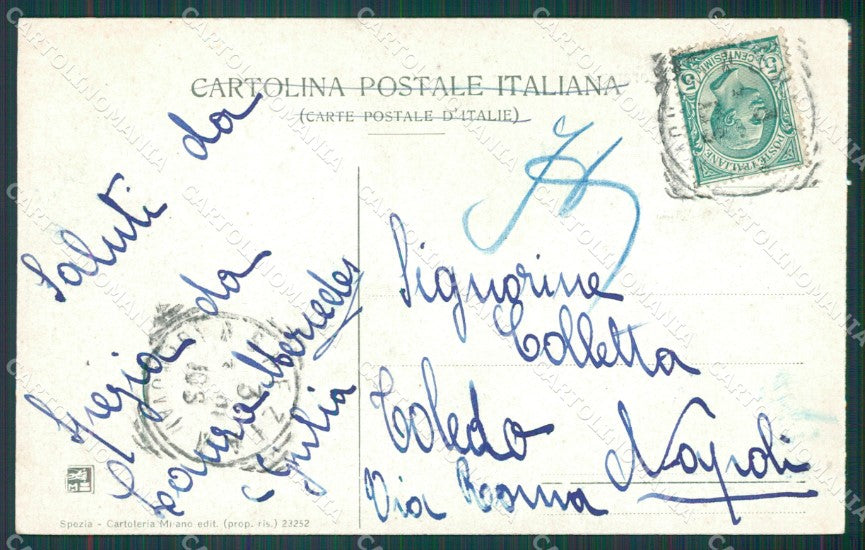 La Spezia Città cartolina XB2829 – retro