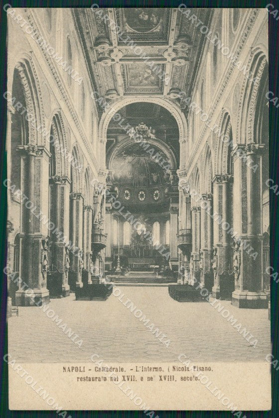 Napoli Città Cattedrale cartolina XB2833 – fronte